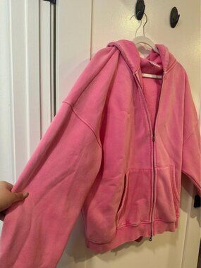 Oversized Zip Up Hoodie